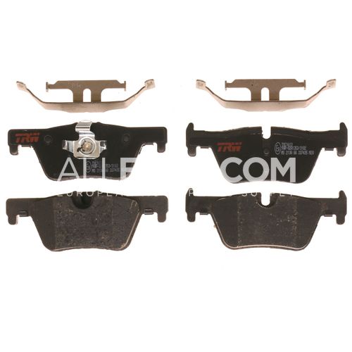 TRW Ceramic Rear Disc Brake Pad Set 34206799809